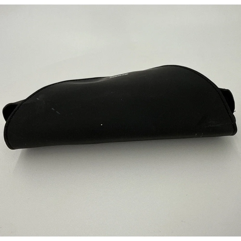 Black Soft Expandable Eyeglass Case and Cloth-Stren-Multi Section‎
